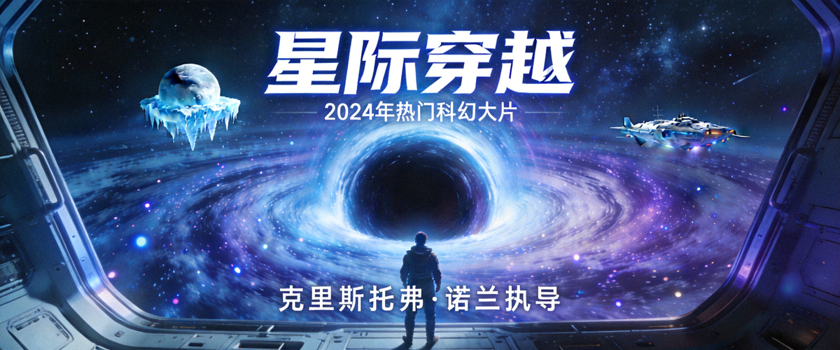 2024年热门科幻大片《星际穿越》震撼场景