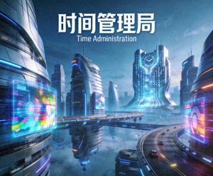 科幻电视剧《时间管理局》未来城市景观