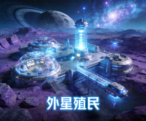 科幻新剧《外星殖民》外星基地壮观景象